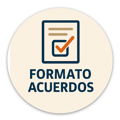 Formato Acuerdos
